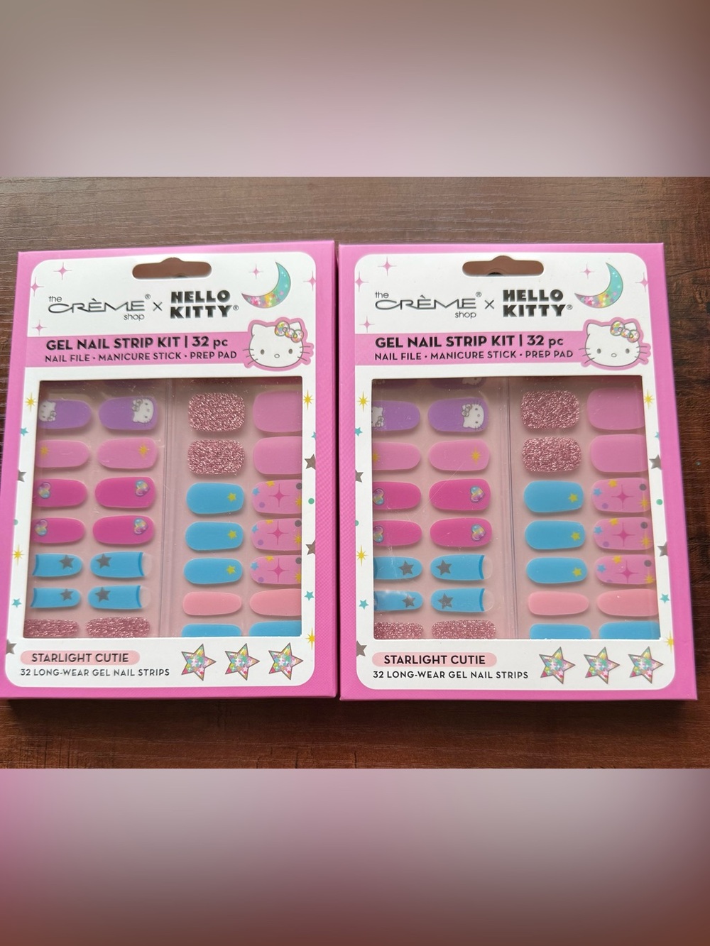 The Creme Shop x Hello Kitty Gel Nail Strip Kit - Set of 2 Kits